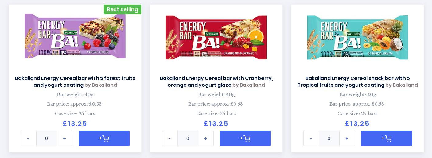 Example of an image lightbox interface